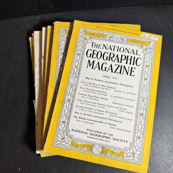 National Geographic 1943 [Book 273] - Picture 1 of 11